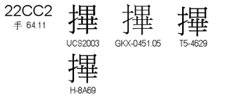 U+22CC2